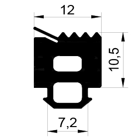 524010 уплотнитель KRAUSS 