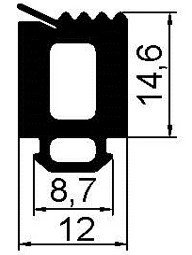 524014 уплотнитель KRAUSS 