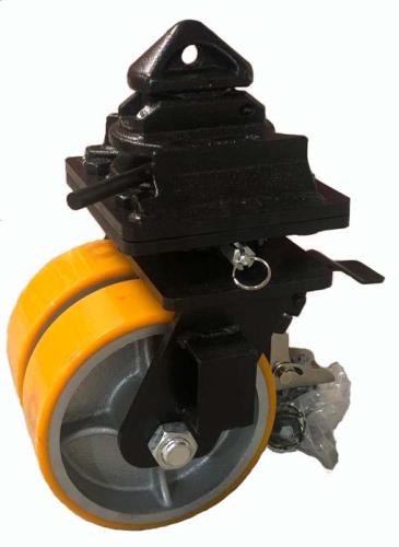 Колесная опора на морской контейнер 20 футовый полиуретан г/п 4000 кг