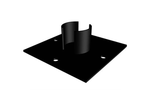 Оголовок для свая d 108, черный