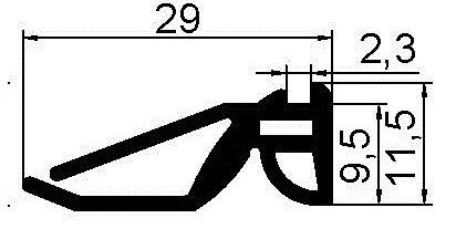 522040 уплотнитель KRAUSS 