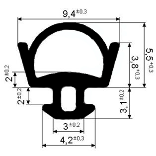 FRK 59 уплотнитель заполнения  300м