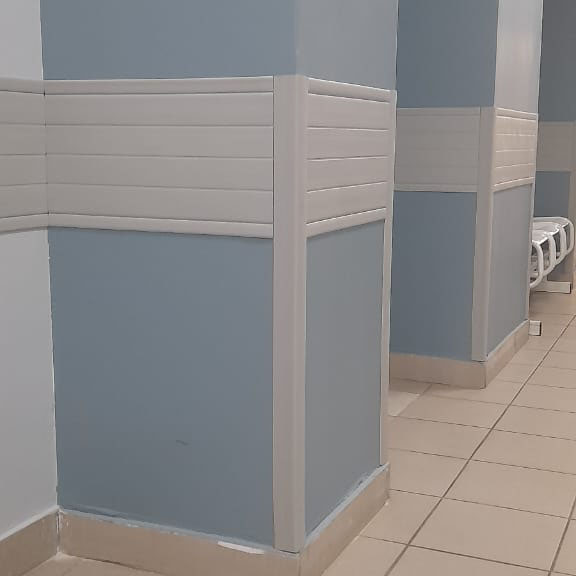 Бескаркасный мягкий (гибкий) отбойник для стен из ПВХ