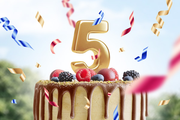 Поздравляем компанию ИСКАМ с пятилетием!