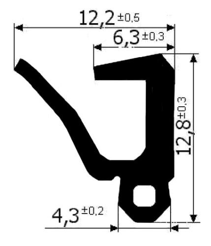 REG 029 уплотнитель 100 м