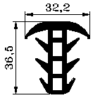 ВИГЕ 751392118-04-02 силиконовый уплотнитель для модульных строительных конструкций