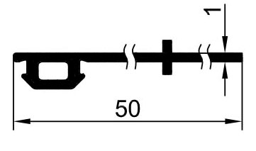 REG 052 уплотнитель (300м)	