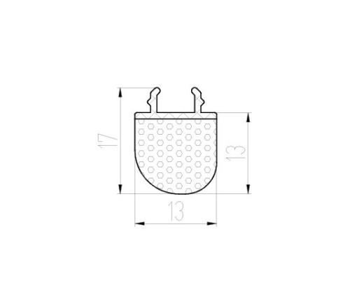 КПУ 216 средний притвор двери