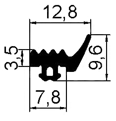 МПУ 45.011 Уплотнитель заполнения внутренний/наружный 400м