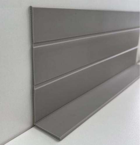 Гибкий плинтус для пола, отбойник на стену из мягкого ПВХ 150х35 мм