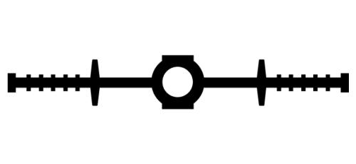 Гидрошпонка 222х25х24 мм