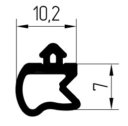 FRK 50 уплотнитель  (120м)