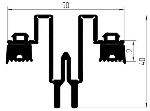 FRK 117 уплотнитель купольно-крышная система (30м)
