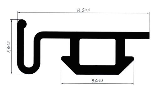 06 30 04 Уплотнитель заполнения наружный 350м