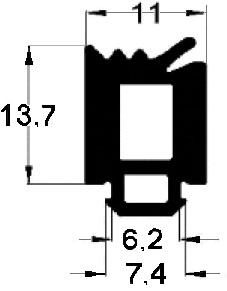 FRK 19 Внутренний уплотнитель заполнения (75м)