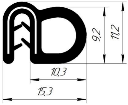 Уплотнитель самозажимный РКИ - 99
