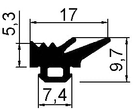 REG 202 Внутренний уплотнитель заполнения  250 м