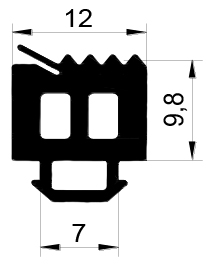 01 31 19  Внутренний уплотнитель  заполнения 150 м