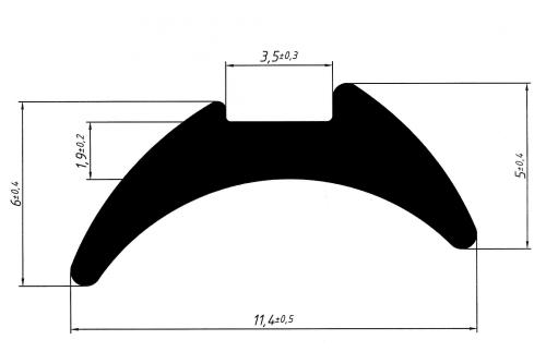G 002 D уплотнитель заполнения луна 400м