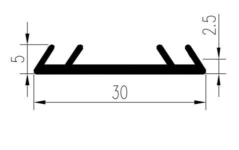 КПУ 210 Уплотнение для фиброцементных плит (150м)