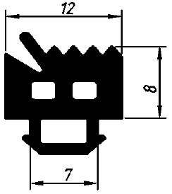 01 31 18  Внутренний уплотнитель  заполнения 200 м