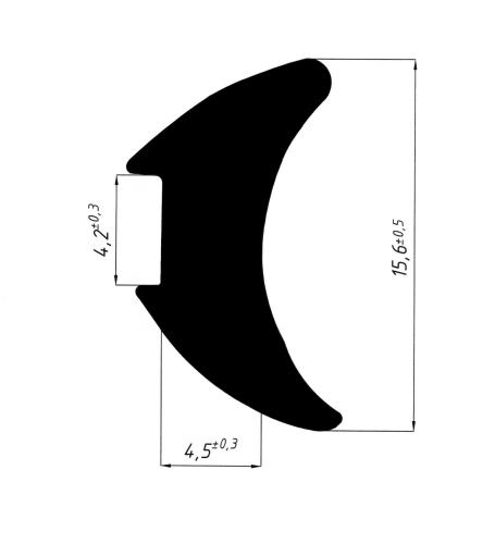 G 004 D.1 уплотнитель заполнения луна 250м