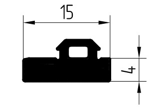 FRK 128 уплотнитель  (175м)