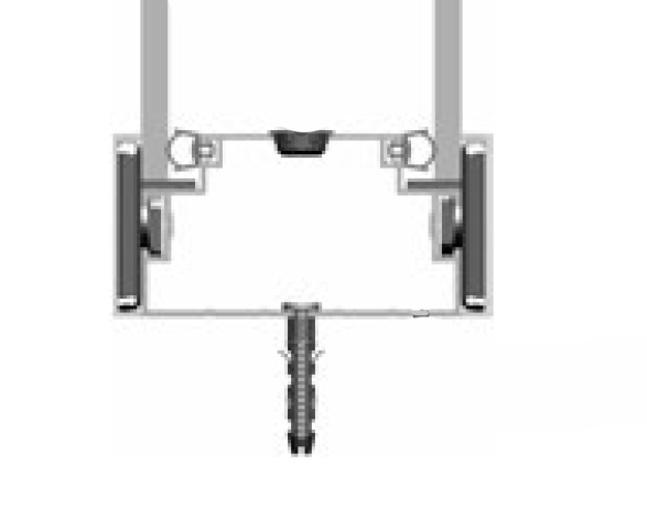 FRK 02 уплотнитель заполнения стекольный  для перегородок Алютех