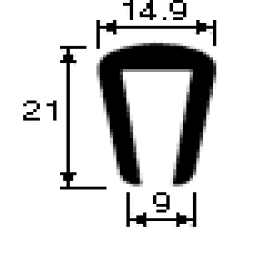 Привальный брус для лодки Т 64 рулон 25 пог.м.