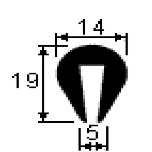 Привальный брус для лодки Т 380 рулон 25 пог.м.