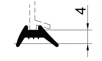 9GO/04 уплотнительная резина, бутиловая лента, термовставка, пена монтажная
