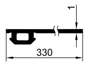REG 052-01 уплотнитель (300м)	