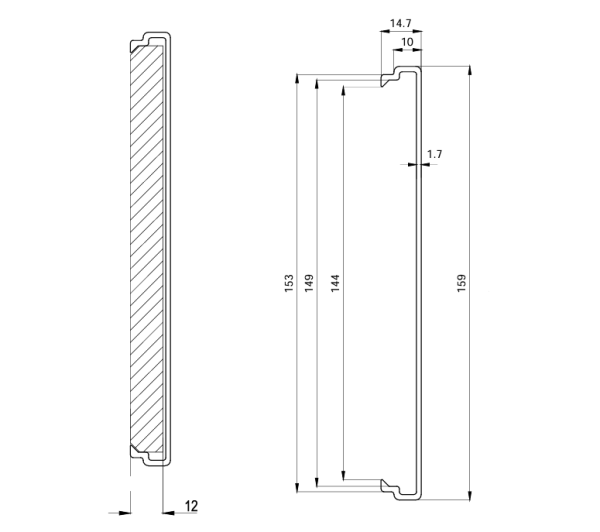 Отбойник на каркасе ПВХ