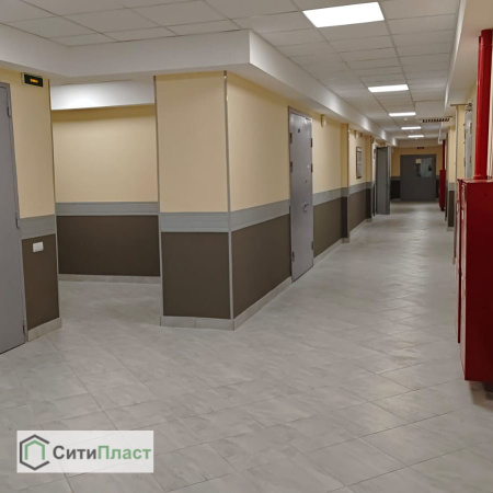 Доска отбойная ширина 200 мм, светло-серая