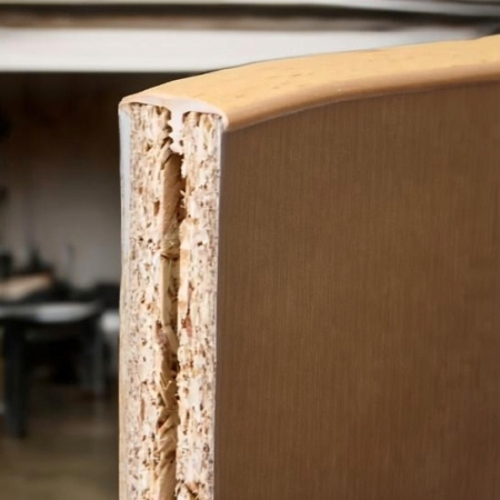 Кант гибкий т-образный ПВХ врезной мебельный