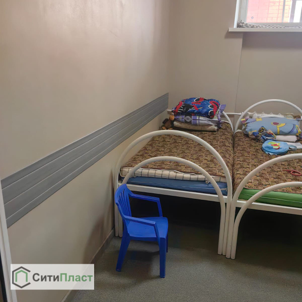 Бескаркасный мягкий (гибкий) отбойник для стен из ПВХ