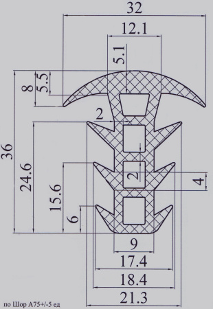 ВИГЕ 751392118-04-02 силиконовый уплотнитель для модульных строительных конструкций