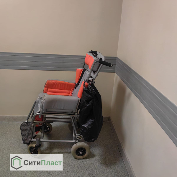 Бескаркасный мягкий (гибкий) отбойник для стен из ПВХ