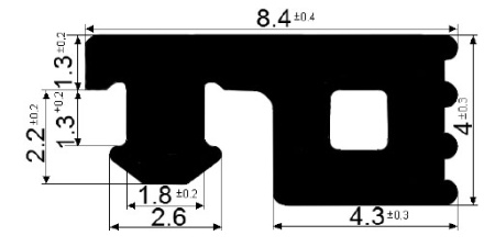 REG 083 уплотнитель (300м)	