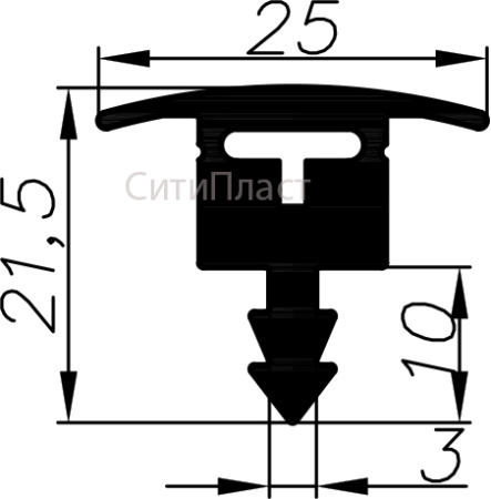 ТПУ 305 Уплотнитель структурного остекления (100м)
