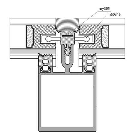 ТПУ 305 Уплотнитель структурного остекления (100м)-СитиПласт