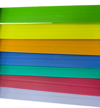 Поручень отбойник из ПВХ с декоративной вставкой 140*4000 мм