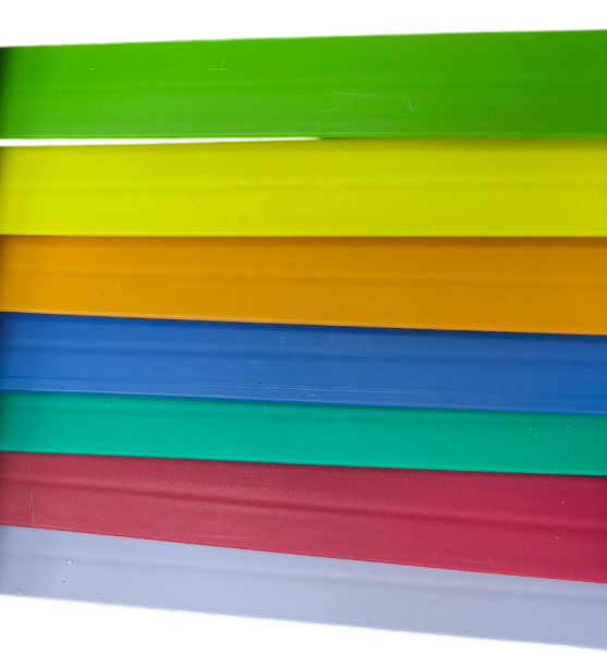 Отбойник-поручень ПВХ с декоративной вставкой 140*4000 мм