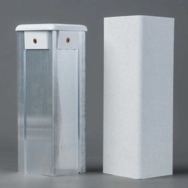 Накладка на  алюминиевом каркасе для защиты углов