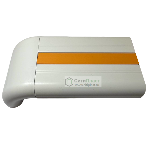 Отбойник-поручень ПВХ с декоративной вставкой 140*4000 мм