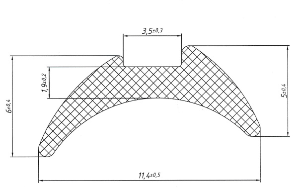 G 002 Агрисовгаз уплотнитель  для  светопрозрачных конструкций