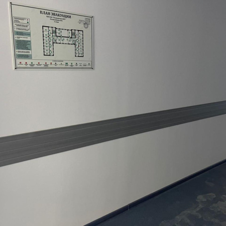 Доска отбойная ширина 200 мм, графит