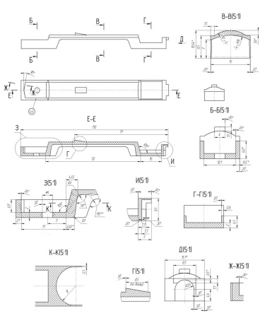 8CI/27 Защелка  Альфа полиацеталь RAL9016