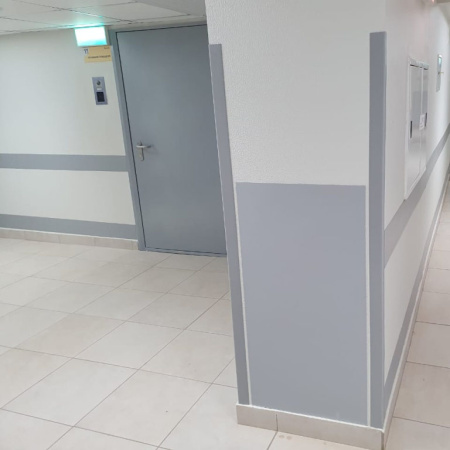 Угловой отбойник для стен 50 х 50