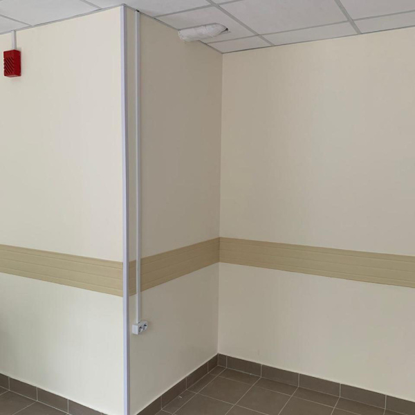 Бескаркасный мягкий (гибкий) отбойник для стен из ПВХ